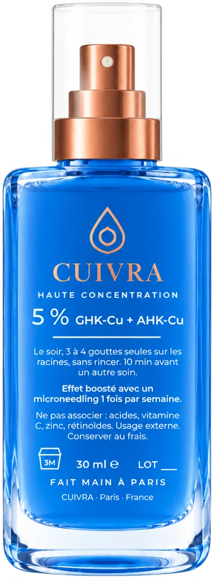 Le flacon de spray vu de dos : concentration, mode d'emploi